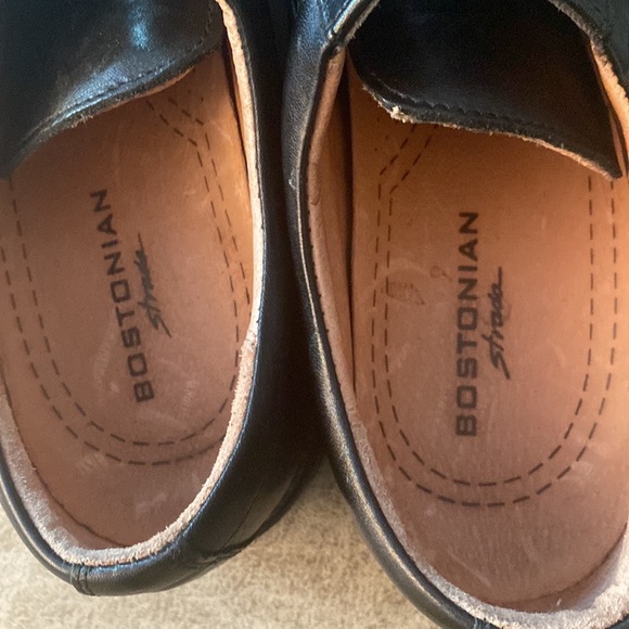 Bostonian Strada Black Leather Oxford Mens Dress Shoes, Size 9 1/2 M - Picture 3 of 8